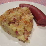Рецепт Голландской запеканки из картофеля и кислой капусты
