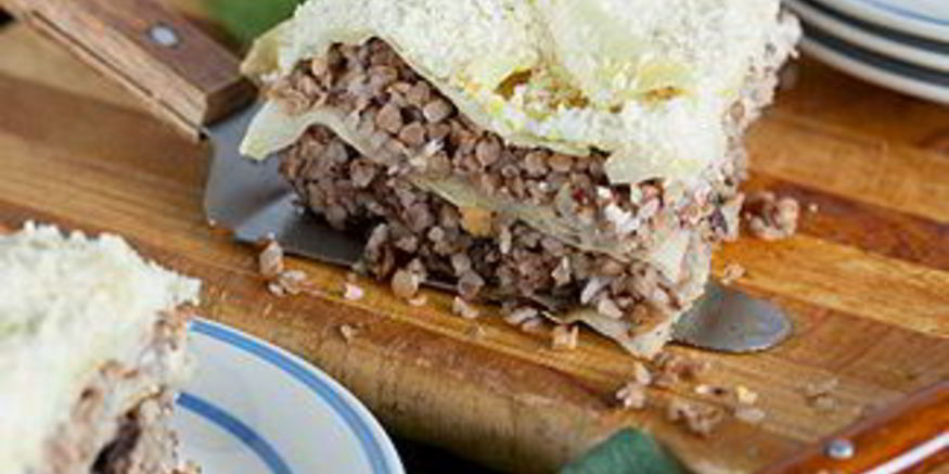 Рецепт капустной запеканки с гречневой кашей в мультиварке