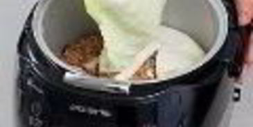 капустная запеканка с гречневой кашей в мультиварке