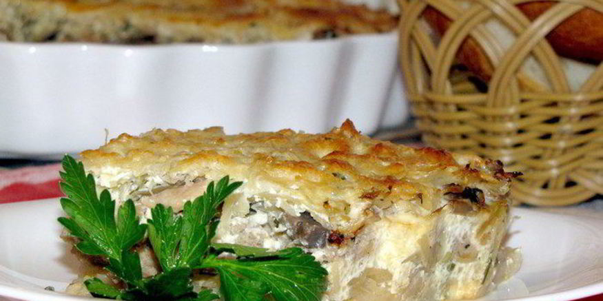 Рецепт капустной запеканки с мясным фаршем
