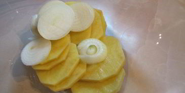 картофельная запеканка с грибами