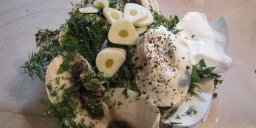 картофельная запеканка с грибами