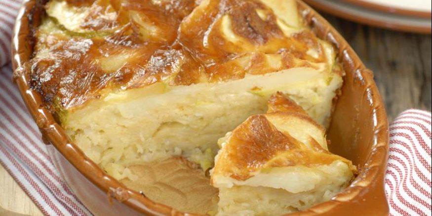 Рецепт картофельной запеканки с кабачками