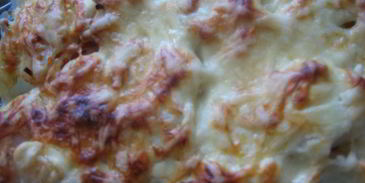 картофельная запеканка с рыбой