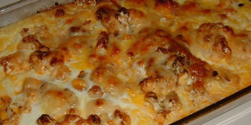 Рецепт картофельной запеканки с цветной капустой