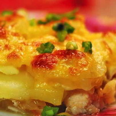 Картофельно-куриная запеканка