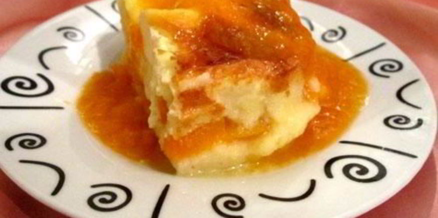 Рецепт манной запеканки с абрикосом