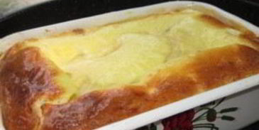 манная запеканка с абрикосом