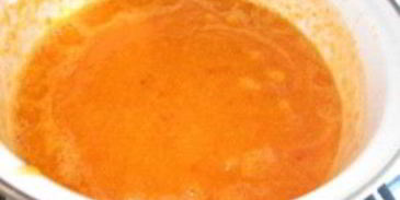 манная запеканка с абрикосом