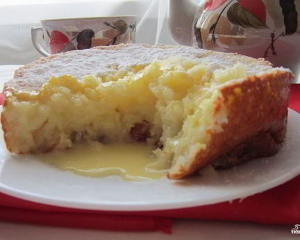 Рисовая запеканка сладкая