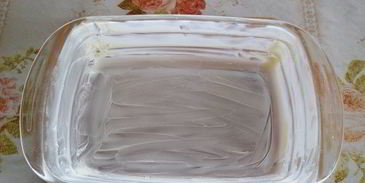 рисово-творожная запеканка с яблоком и курагой