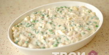 рыбный пирог-запеканка