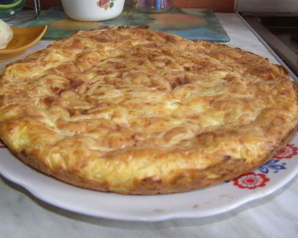 Творожная запеканка с макаронами