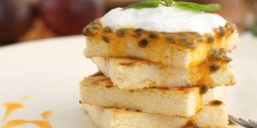 Рецепт творожной запеканки с маракуйей