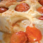 Рецепт Творожной запеканки с помидорами