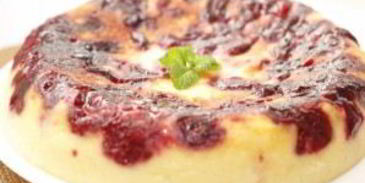 творожная запеканка с вишней в мультиварке