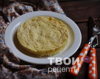 Творожная запеканка в микроволновке