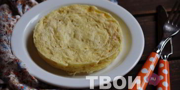 творожная запеканка в микроволновке