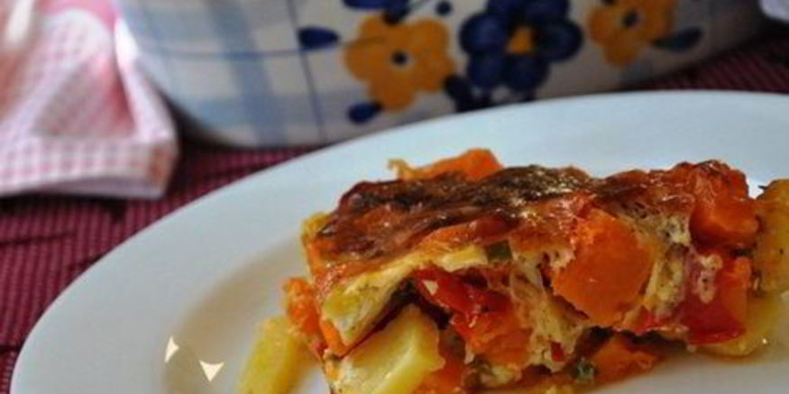 Рецепт тыквенно-картофельной запеканка