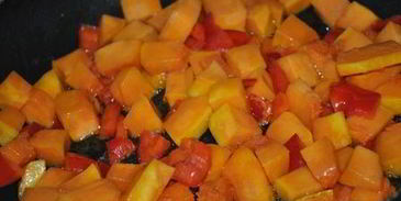 тыквенно-картофельная запеканка