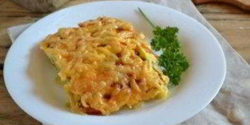 запеканка из кабачков с фаршем в духовке