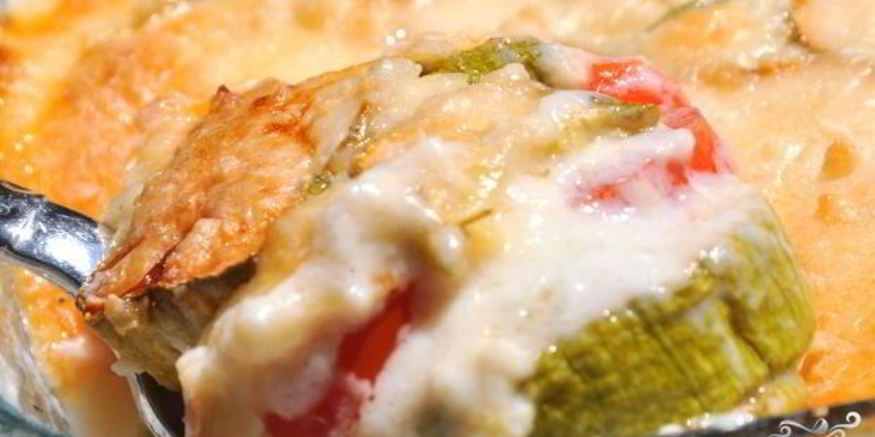 Рецепт запеканки из кабачков с помидорами