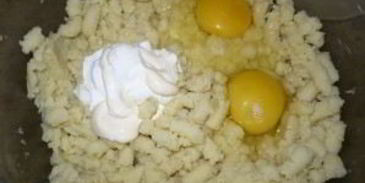 запеканка из картофельного пюре с курицей