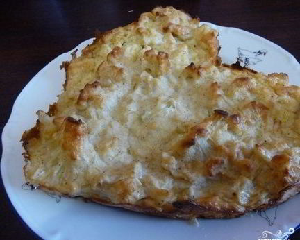 Запеканка из цветной капусты диетическая