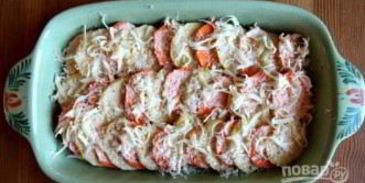 запеканка картофельная с тыквой