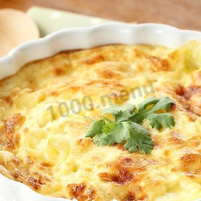 Запеканка с рисом и фаршем в духовке