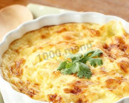 Запеканка с рисом и фаршем в духовке