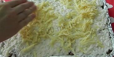 запеканка с рисом и фаршем в духовке