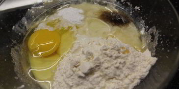 запеканка с яблоками