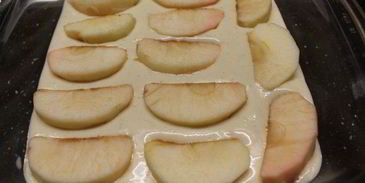 запеканка с яблоками