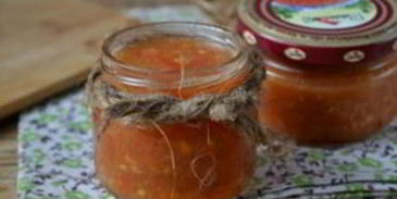 аджика без перца на зиму