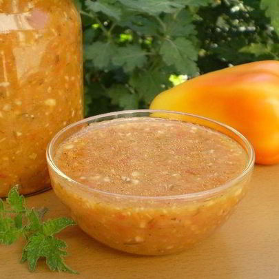 Аджика домашняя острая