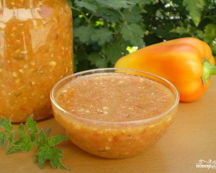 Аджика домашняя острая