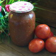 Рецепт Аджики грузинской острой