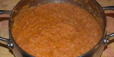 аджика из кабачка и ябок