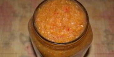 аджика из кабачка и ябок