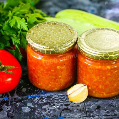 Аджика из кабачков пальчики оближешь