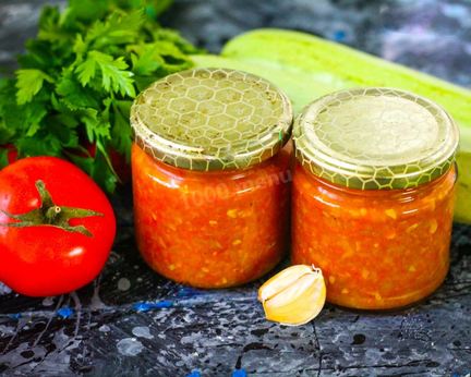 Аджика из кабачков пальчики оближешь