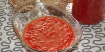 аджика из красного перца