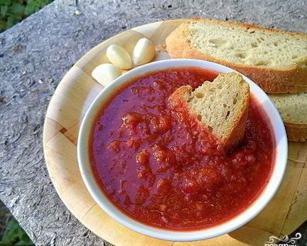 Аджика из перца болгарского на зиму