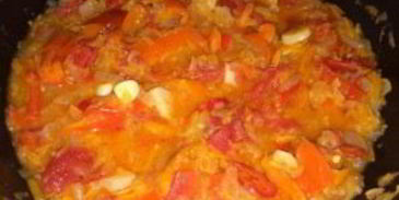 аджика из помидоров и лука на зиму