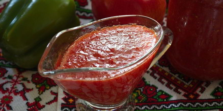 Рецепт аджики из сладкого перца