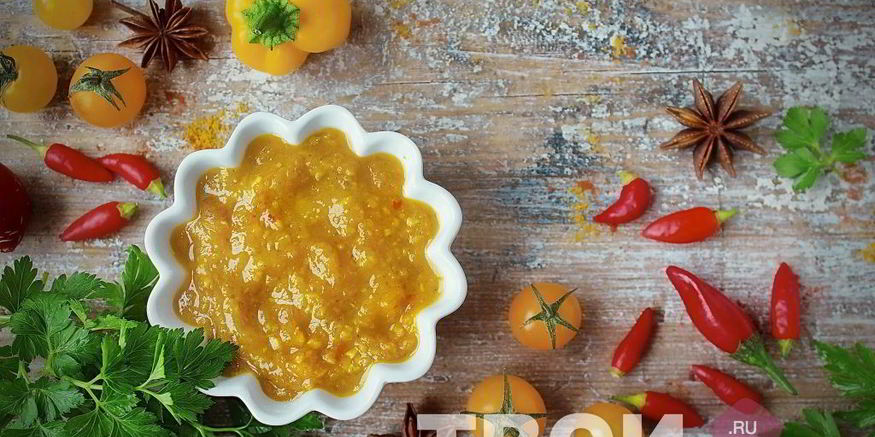 Рецепт аджики из слив