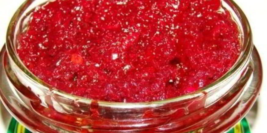 Рецепт аджики из свеклы на зиму