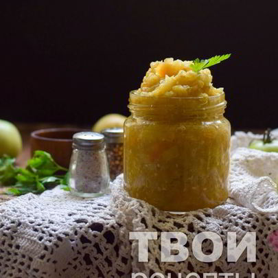 Аджика из зеленых помидор