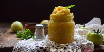 аджика из зеленых помидор